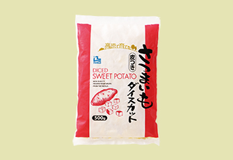 さつまいもダイス（皮つき）