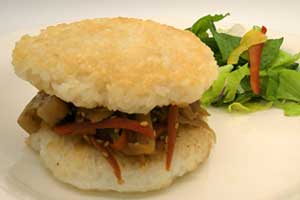 きんぴらライスバーガー